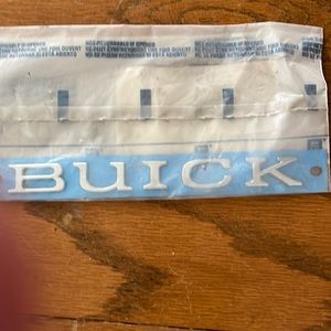 Vintage Genuine OEM Buick Emblem
